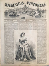 Actress Matilda Heron 1857 Arctic Adventure-Womens College Worcester MA picture