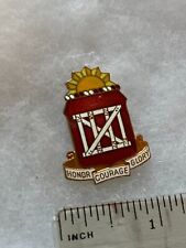 Authentic WWII US Army 18th Engineer Regiment Unit DI DUI Crest Insignia 1B picture