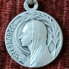 St. Florence Sterling Vintage & New Holy Medal France Catholic  picture