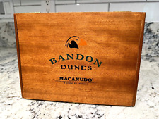 BANDON DUNES GOLF Macanudo Wood Cigar Box 7