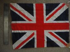 BRITISH WW2 FLAG, BROUGHT HOME BY A U.S. VET picture