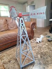 Vtg Air King WIND-POWERED WATER PUMP WINDMILL GALVANIZED Steel picture
