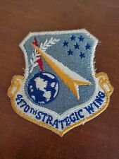 HTF Vintage USAF  U.S.A.F.  4170th Strategic Wing Squadron Sew On Patch  picture