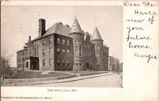 Vintage Postcard Lynn High School Lynn MA Massachusetts 1905                M613 picture