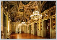 Postcard Austria Vienna Opera House Interior Corridor View Chrome picture