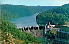 Postcard Piney Dam Clarion River(Pennsylvania Shortway) Clarion Pennsylvania[cr] picture