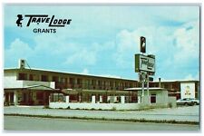 c1950's Travel Lodge Hotel Restaurant Grants New Mexico NM Unposted Postcard picture