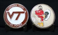 VIRGINIA TECH HOKIES COLLEGIATE COLLEGE COLLECTIBLE CHALLENGE COIN NEW picture
