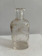 VTG Chas.P.Kirby Clear Small Medicine Bottle Philadelphia, PA picture