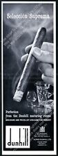 1963 Dunhill Seleccion Suprema cigar photo UK vintage print ad picture