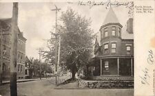 North Street, New Martinsville, West Virginia WV - 1907 Vintage Postcard picture