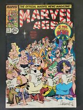 MARVEL AGE #73 (1988) MARVEL COMICS ORIGINAL SERGIO ARAGONES GROO COVER ART picture