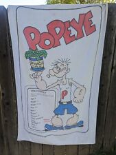 Popeye Beach Towels Set of 2 Olive Oyl Vintage 60 x 36 King Features picture