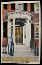 Vintage Postcard 1932 J. Howard Fallen (John Ward House) Salem, Massachusetts MA picture