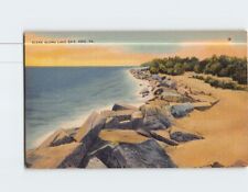 Postcard Scene Along Lake Erie Pennsylvania USA picture