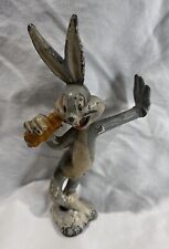 Vintage Cast Iron Bugs Bunny From A Bank 1940s picture