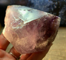 RARE HUGE GORGEOUS SUPER SEVEN NATURAL TERMINATED CRYSTAL POINT BRAZIL picture