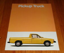Original 1981 Volkswagen VW Pickup Sales Brochure Catalog LX Sportruck picture