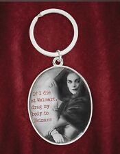Brand New If I Die Key Chain Ring Fob Neiman Marcus picture