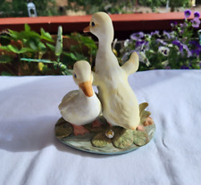 Vintage Masterpiece Porcelain by HOMCO 1982 Two DUCKLINGS Figurine Duck Statue picture