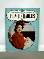 Royal Family Album Queen Elizabeth Birth Prince Charles of Edinburgh UK 1948 HRH picture
