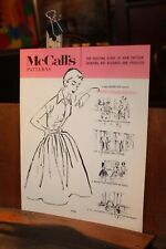 Vintage 1950's McCall's Patterns Booklet about Fashion Design picture