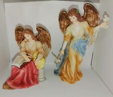 Vintage Grandeur Noel Porcelain Angel Set 1999 Collector Edition #0120 Box picture