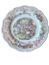 Royal Doulton Brambly Hedge THE BIRTHDAY Collector's Plate 8