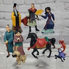 Disney Mulan Figures Lot of 9 Collectible Toys  picture