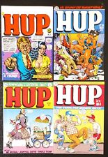 Underground Comics~HUP~Issues #1, #2, #3, #4~R. Crumb picture