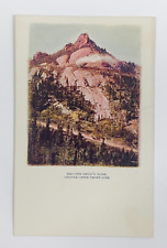 The Devils Slide Cripple Creek Short Line Colorado Embossed Postcard Unposted picture