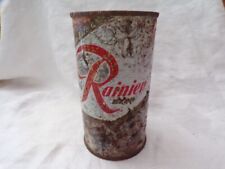 Vintage Rainier Beer Can Flat Top Steel 12oz AT picture