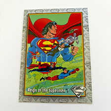 1993 Skybox The Return of Superman, Reign of Superman Card #1 DC Comics picture