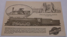 1934 CHICAGO & NORTH WESTERN C&NW UNUSED H CLASS POST CARD CENTURY OF PROGRESS picture