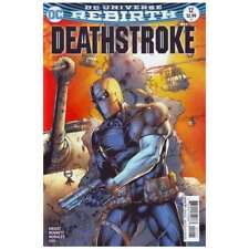 Deathstroke (2016 series) #12 Cover 2 in Very Fine + condition. DC comics [l/ picture
