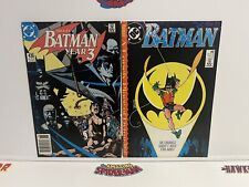 Batman #436 Newsstand & #442 1st Appearance Tim Drake Set (1989) picture