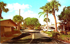 Jensen Beach Ocean Beach Park Florida 1967 postcard a50 picture