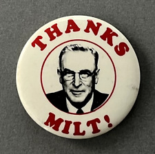 Long-time Former North Dakota GOP Senator Milton Young Button from 1974 picture