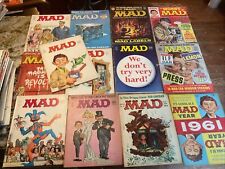 10 Mad Magazine Comics LOT  1950-1960s ,m1 picture