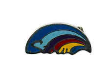 Stowe Vermont Multicolor Vintage Ski Collectible Brooch Lapel Pin picture