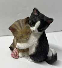 Lenox Kitty Sweethearts 2003 Figurine Cat Decor Black White picture