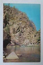 Postcard HISTORIC SILVERTON NARROW GAUGE ROCKWOOD HIGHLINE Canyon Colorado USA  picture