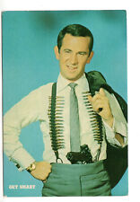 Postcard: Don Adams, Get Smart, Maxwell Smart, Agent 86; c. late 1960's; bullets picture