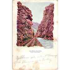 1906 Above the Forks Clear Creek Canon Original Postcard TK1-28 picture