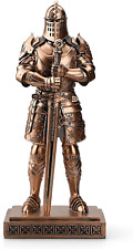 Medieval Knight Statue King's Guard Medieval Decor Polyresin Knight, 15.12 Inch picture