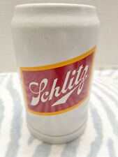 Vintage SCHLITZ Ceramarte Ceramic Beer Stein/Mug 7.5 Inches Tall picture