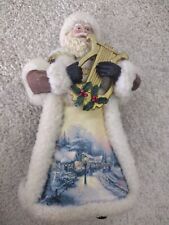 Rare Thomas Kinkade Old World Santa Figurine 2005 