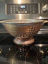 Vintage Copper and Brass Colander picture