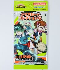 Anime MY HERO ACADEMIA MHA Clear Card Collection vol.6 Genuine Product Japan picture