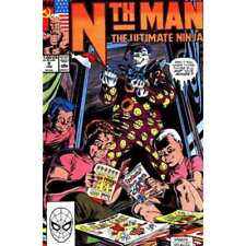 Nth Man The Ultimate Ninja #8 Marvel comics NM minus Full description below [h. picture